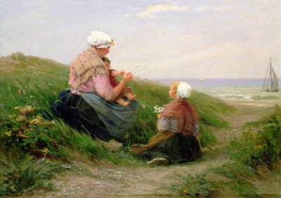 En mor og hennes små barn av Edith Hume