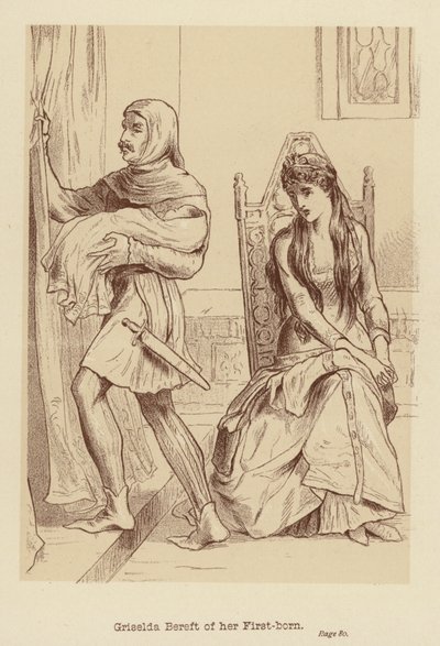 Griselda berøvet sin førstefødte (lito) av Edith Scannell
