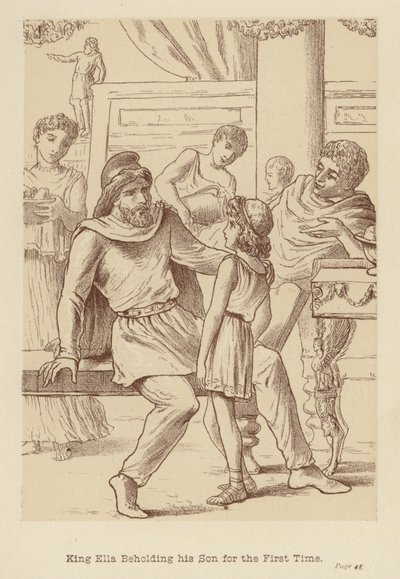 Kong Ella ser sin sønn for første gang (lito) av Edith Scannell