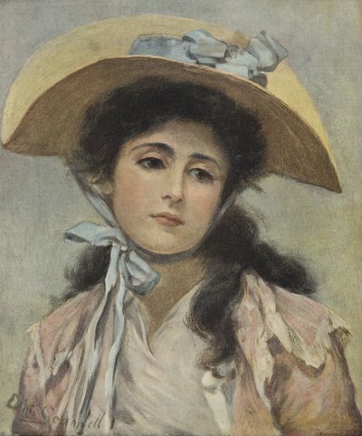 Phyllis (fargelitografi) av Edith Scannell