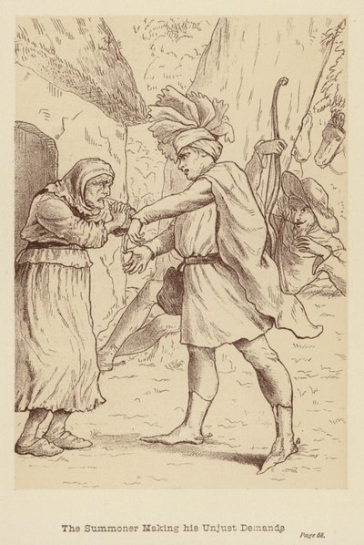 Innkalleren som stiller sine urettferdige krav (lito) av Edith Scannell