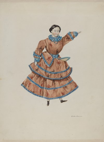 Dukke - "Abbie" av Edith Towner