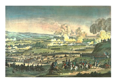Slaget ved Jena, 14. oktober 1806, c1850 av Edme Bovinet