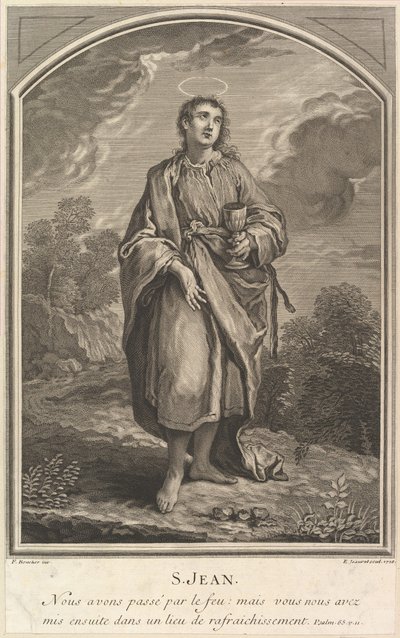 Saint John, 1726. av Edme Jeaurat