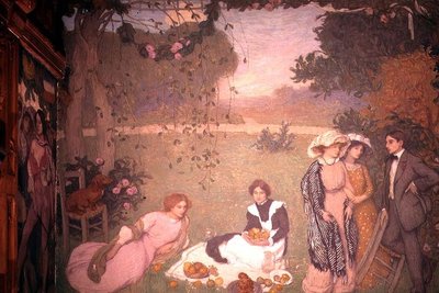 Lunsj på gresset av Edmond François Aman Jean