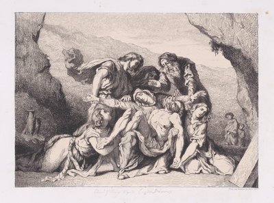 Pietà, 1852., 1852. av Edmond Hédouin