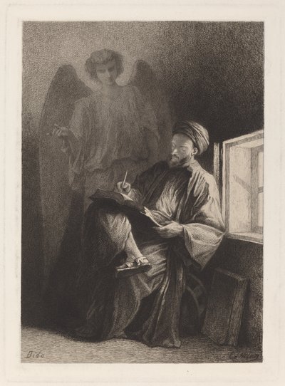 Saint Matteus av Edmond Hedouin after Alexandre Bida