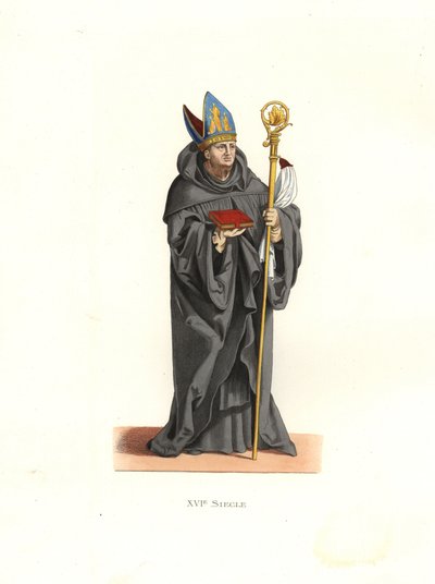 Benediktinerabbed av Edmond Lechevallier Chevignard