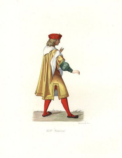 fransk kjøpmann av Edmond Lechevallier Chevignard