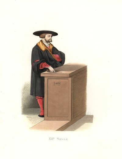 Hans Sebald Beham (1500|1550), tysk grafiker, gravør, maler og miniatyrist. av Edmond Lechevallier Chevignard