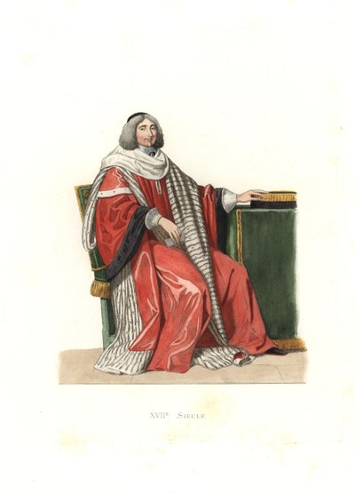 Jean-Antoine de Mesmes, Lord of Irval, Count of Avaux, fra et maleri av Philippe de Champaigne av Edmond Lechevallier-Chevignard