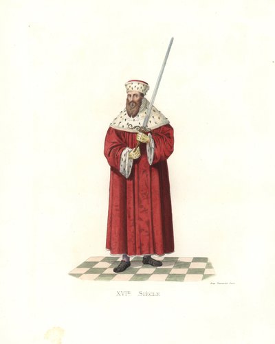 Maurice den modige, kurfyrst av Sachsen (1521-1553) av Edmond Lechevallier Chevignard