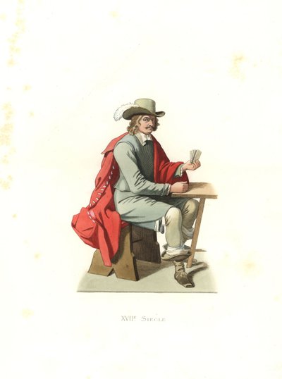 Offiser fra de lave landene av Edmond Lechevallier Chevignard