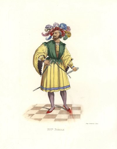 Patrician av Nürnburg av Edmond Lechevallier Chevignard