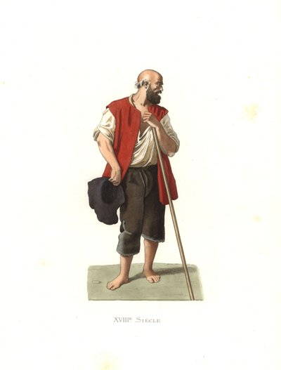 Bonde av Lombardi, Italia av Edmond Lechevallier-Chevignard