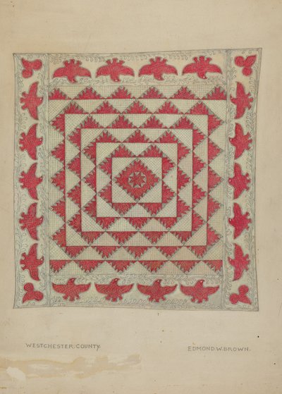 Patchwork Quilt av Edmond W. Brown
