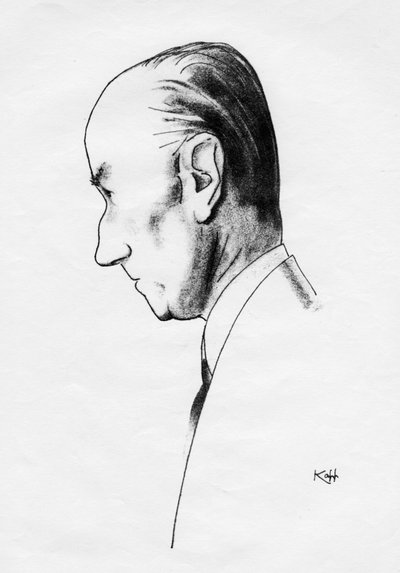 Sir Samuel Hoare , britisk statsmann, 1935. av Edmond Xavier Kapp