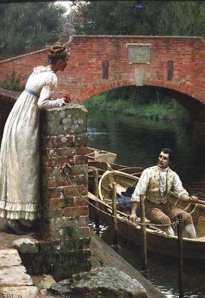 Det glade farvel av Edmund Blair Leighton