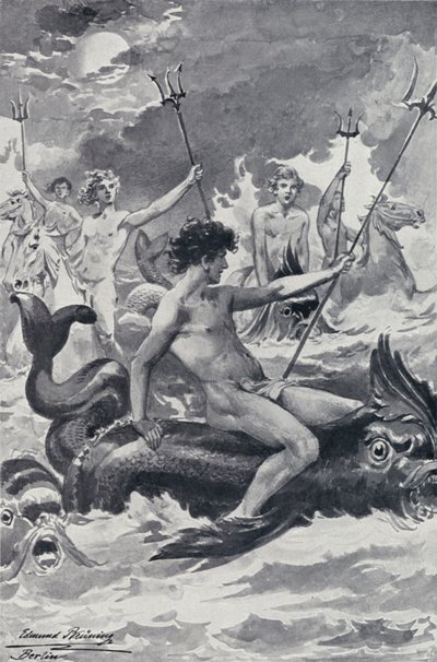 Illustrasjon for Goethes Faust av Edmund Bruning