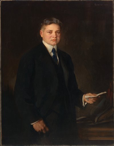 Herbert Clark Hoover (1874–1964) av Edmund Charles Tarbell