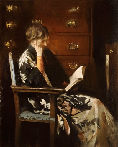 Mary Reading av Edmund Charles Tarbell