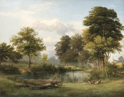 En scene ved Muswell Hill av Edmund Gill