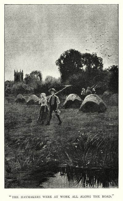 Illustrasjon for Jane Eyre av Charlotte Bronte (gravering) av Edmund Henry Garrett