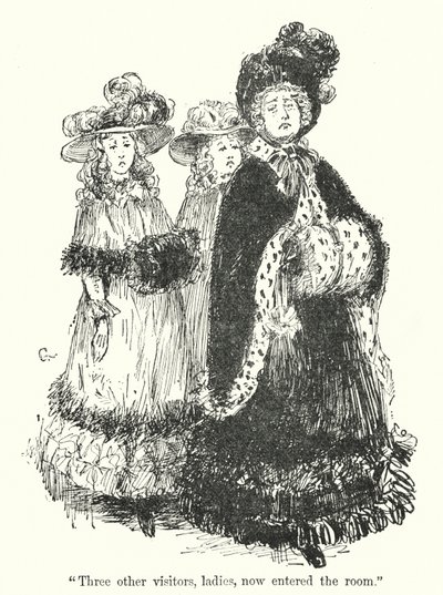 Illustrasjon for Jane Eyre av Charlotte Bronte (litho) av Edmund Henry Garrett