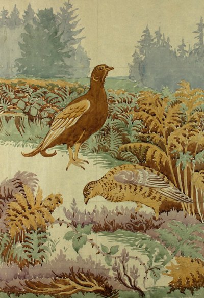 Together on the Moor, ca. 1930 (gouache på papir) av Edmund Hunter