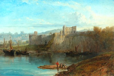 Chepstow Castle On The Wye, 1872 av Edmund John Niemann