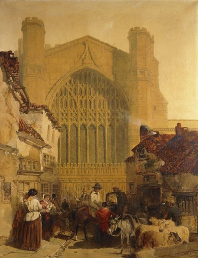 Chester katedral, 1853 av Edmund John Niemann