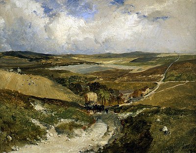 Hoving Dean, Sussex Downs av Edmund John Niemann