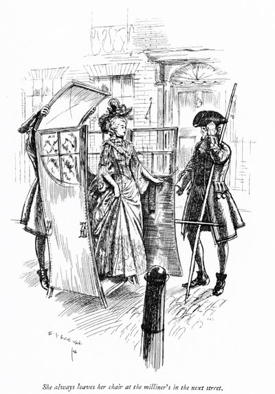 Illustrasjon for Sheridans The School for Scandal (gravering) av Edmund Joseph (after) Sullivan
