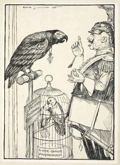 The Hymn of Hate (A little bit of sugar for the bird), illustrasjon fra The Kaiser