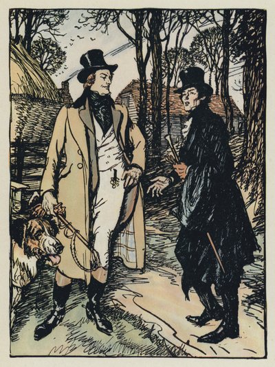 Illustrasjon for Tennysons Maud av Edmund Joseph after Sullivan