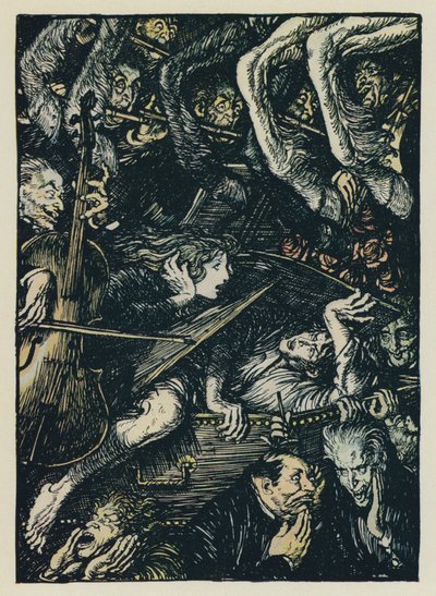 Illustrasjon for Tennysons Maud av Edmund Joseph after Sullivan
