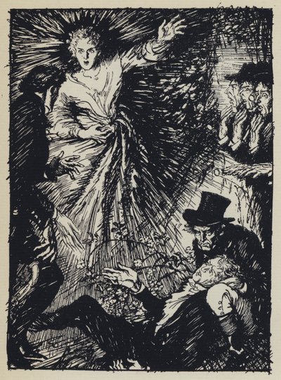 Illustrasjon for Tennysons Maud av Edmund Joseph after Sullivan