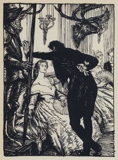 Illustrasjon for Tennysons Maud av Edmund Joseph after Sullivan