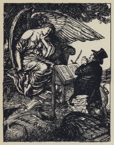Illustrasjon for Tennysons Maud av Edmund Joseph after Sullivan