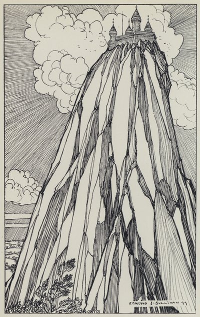 Tennyson, illustrasjon for A Dream of Fair Women and Other Poems av Edmund Joseph after Sullivan