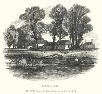 Houston Mill (gravering) av Edmund Morison (after) Wimperis