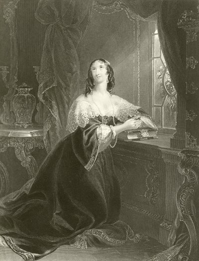 Louise, hertuginne av La Valliere av Edmund Thomas Parris