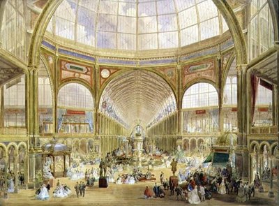 Interiør av den internasjonale utstillingen i 1862 av Edmund Walker