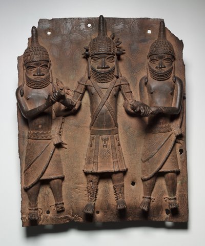 Plakett, muligens 1500-1600-tallet av Edo Culture