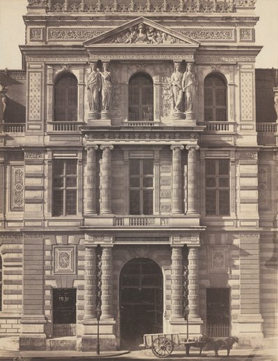 Bibliothèque Impériale du Louvre von Edouard-Denis Baldus