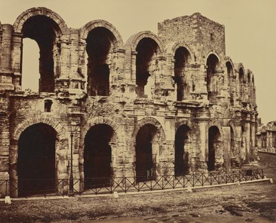 Arles. Amfiteater av Édouard Baldus
