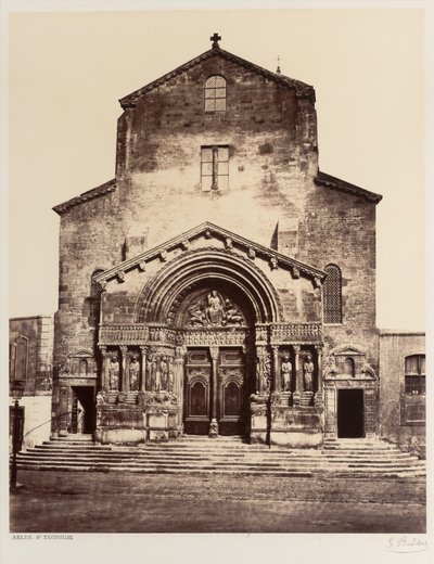 Arles, Saint-Trophime av Édouard Baldus