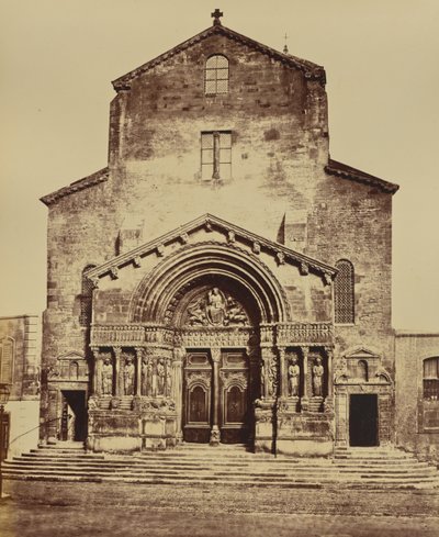 Arles. Sankt Trophime av Édouard Baldus