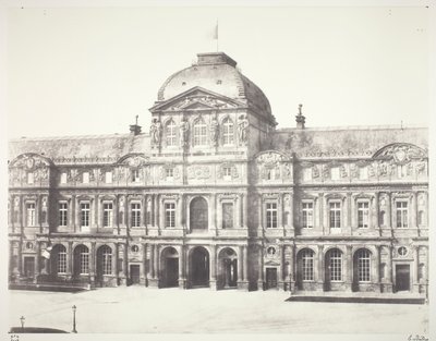 Louvre: Klokkepaviljongen av Édouard Baldus