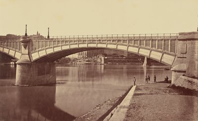 Lyon. Rhône-viadukten av Édouard Baldus